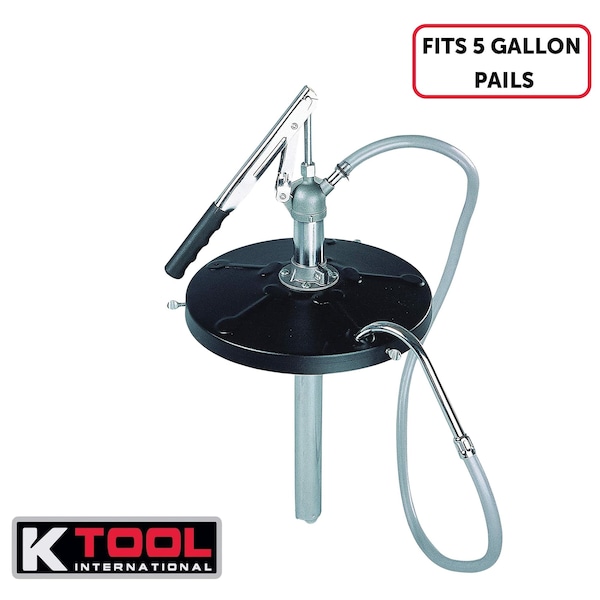 Lever Action Bucket Pump 5 Gallon Pail